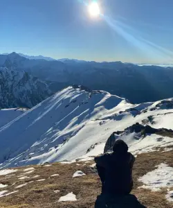 an afternoon kedarkantha peak